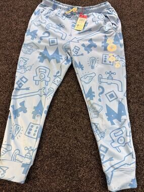 Baseball Lifestyle 101 x Monopoly Grand Slam Joggers Mens XL Blue NWT